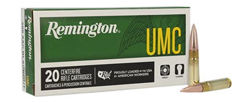 139740 Remington Ammunition 26854 UMC  300 Blackout 150 gr Full Metal Jacket (FMJ) 20 B