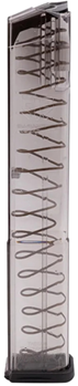 Ets Group 140293 ETS Group GLK-18G2 Pistol Mags  Clear Extended with Gen2 Floor Plate 32rd for 9m