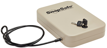 Hornady Mfg Co 140582 752102325 SNAPSAFE XL LOCK BOX KEYED FDE