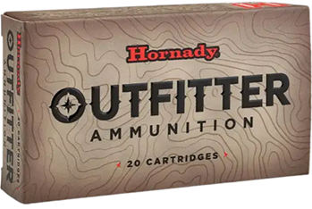 Hornady Mfg Co 140587 Hornady 804574 Outfitter  243 Win 80 gr CX OTF 20 Bx/10 Cs