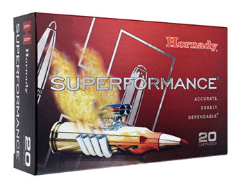 Hornady Mfg Co 140605 Hornady 832744 Superformance  223 Rem 55 gr CX SPF 20 Bx/ 10 Cs