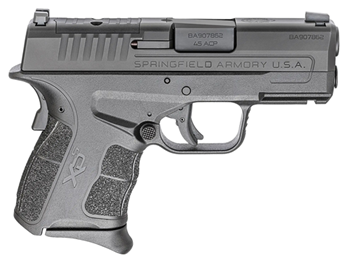 Springfield Armory XDSG93345BOSP XD-S Mod.2 OSP 45 ACP 3.30" 5+1, 6+1 Railed Bla