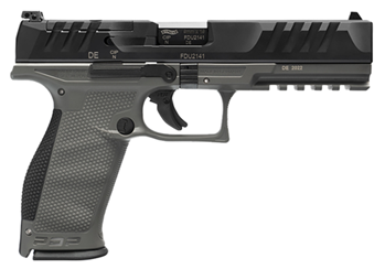 Walther Arms 2858401 PDP Optic Ready 9mm Luger 5" 18+1 Black Steel Slide Perform