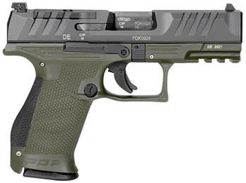 Walther Arms 2858428 PDP Compact Optic Ready 9mm Luger 4" 15+1 Black Steel Slide