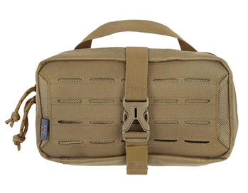 Allen 141330 Tac Six 10812 Detachment Tactical Accessory Pouch made of Coyote 600D Polyester