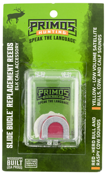 Primos/vista 141837 Primos PS932MC Slide Bugle Replacement Diaphragm Red/Yellow 2 Per Pkg