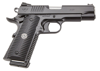 Wilson Combat ACPFS9A ACP Full-Size SAO 9mm Luger 5" 10+1 Black Armor-Tuff Carbo