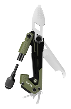 142076 Real Avid AVGTCOR-SG Core Gun Tool Olive Green/Black Stainless Steel Shotgun