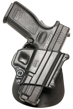 14213 Fobus SP11B Paddle Holster Black Plastic