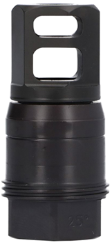 142341 Sig Sauer SL76258X2425DEGM Clutch-Lok QD Muzzle Brake Black Stainless Steel with