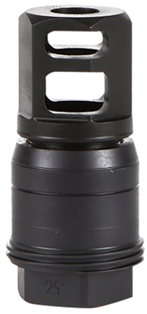 142343 Sig Sauer SL55612X2825DEGM Clutch-Lok QD Muzzle Brake Black Stainless Steel with