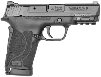 Swsc/gemtech SHIELD Smith & Wesson 13459 Shield EZ 30 Super Carry 3.68" Matte Black Black Armornite
