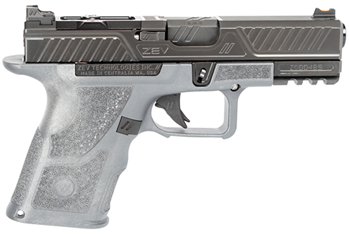 Zev Technologie  ZEV OZ9C-CPT-COM-G OZ9 Elite Compact 9mm Luger Caliber with 19+1 Capacity, Gray
