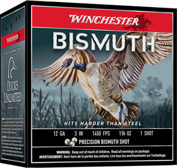 Winchester Ammu 142832 Winchester Ammo SWB1231 Bismuth  12 Gauge 3" 1 3/8 oz 1 Shot 25 Bx/ 10 Cs