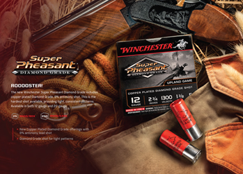 Winchester Ammu 142839 Winchester Ammo SPDG125 Super Pheasant Diamond Grade 12 Gauge 2.75" 1 3/8 oz 5 S