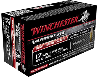 Winchester Ammu 142846 Winchester Ammo X17W25 Super X  17 WSM 25 gr Jacketed Hollow Point (JHP) 50 Bx/