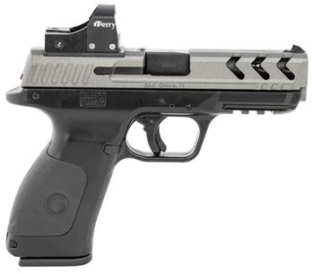Eaa Corp  Girsan 390135 MC28 SA 9mm Luger 4.25" 17+1 Black Finish Frame with Serrated Matt