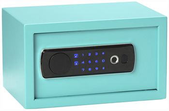 Bulldog Cases 143072 Bulldog BD5012 Duo  Digital Keypad/Biometric/Key Entry Teal Powder Coated Steel