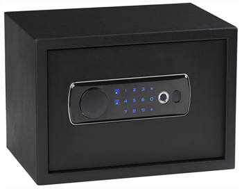 Bulldog Cases 143073 Bulldog BD5020 Duo w/Shelf Digital Keypad/Biometric/Key Entry Black Powder Coat