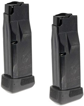 143308 Ruger 90736 OEM Value Pack 12rd Blued Steel for 380 ACP  Ruger LCP Max 2 Per Pac