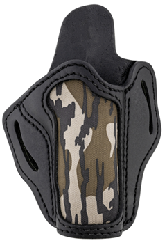 1791 Gun Leathr 143418 1791 Gunleather MOBH1SBLR BH1 Optic Ready Belt Holster Size 01 OWB Open Top Styl