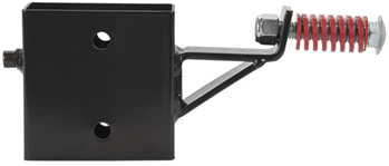 Allen 143511 EZ-Aim 15515 Gong Hanger  Black Powder Coated Steel 5.50" Long Includes Hardware