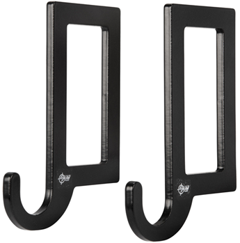Allen 143515 EZ-Aim 15571 Target Hanging Hook Horizontal Black Powder Coated Steel 6" Long 2