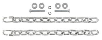 Allen 143521 EZ-Aim 15587 Custom Target Systems Gong Target Chain Silver Hanging Stainless St