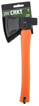 Columbia River 143719 CRKT 2727 Chogan  3.16" Blade 1055 Carbon Steel Blade Orange GRN Handle 13.19" L
