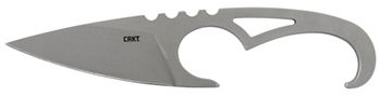 Columbia River 143723 CRKT 2909 SDN  2.65" Fixed Drop Point Plain Bead Blasted 4116 Stainless Steel In