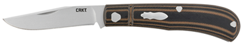 Columbia River 143733 CRKT 7100 Venandi  3.14" Folding Clip Point Plain Bead Blasted 8Cr13MoV SS Blade