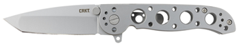 Columbia River 143744 CRKT M16-02SS M16 02SS 3.06" Folding Tanto Plain Satin 12C27 Sandvik Blade/ Bead