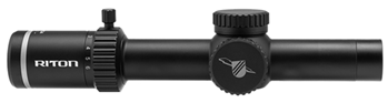 143756 Riton Optics 5T16ASGIT 5 Tactix Thunder Ranch Black Hardcoat Anodized 1-6x 24mm