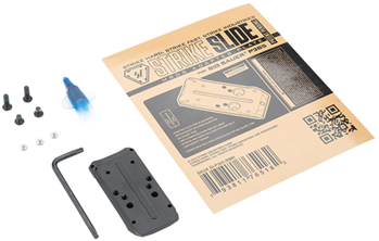 143852 Strike Industries P365-RMR Strike Slide Adapter Plate MDRS Cut Black For Strike