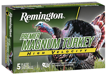 143875 Remington Ammunition 20119 Premier High-Velocity Magnum Turkey 20 Gauge 3" 1 1/8