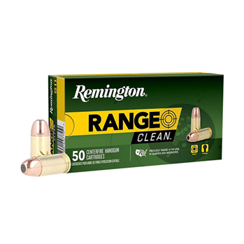 143924 Remington Ammunition 27683 Range  380 ACP 95 gr Flat Nose Enclosed Base (FNEB) 5