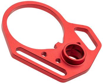 144011 Strike Industries ARULMFEP&ACNRED QD End Plate  with Hook Attachments & Anti-Rot