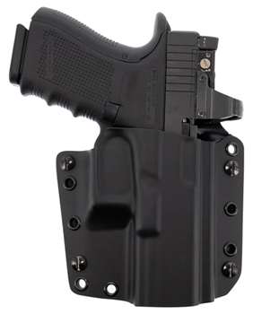 144063 Galco CVS212RB Corvus Holster IWB/OWB Open Top Style made of Kydex with Black Fi