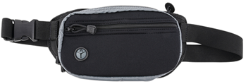 144068 Galco FTPGBS Fastrax PAC Waistpack Waist Up To 50" Black/Gray Neoprene/Nylon S&W