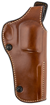 144079 Galco PHX334 Phoenix Belt Holster Dual Position Style made of Leather with Black