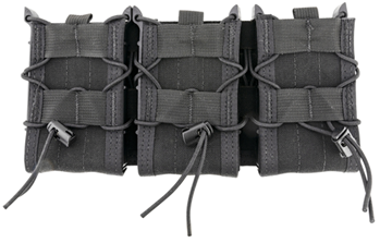 144253 High Speed Gear 45TA00BK TACO Shingle Mag Pouch Triple Style made of Nylon with