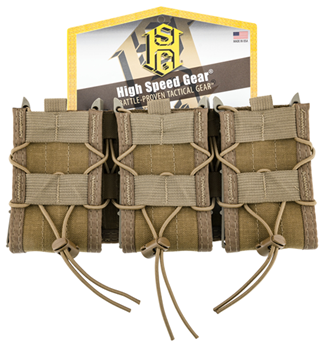 144254 High Speed Gear 45TA00CB TACO Shingle Mag Pouch Triple Style made of Nylon with
