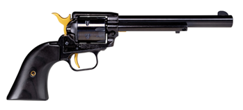 ROUGH RIDER Heritage Mfg RR22B4-GLD Rough Rider  22 LR 6rd 4.75" Overall Black Oxide Steel w