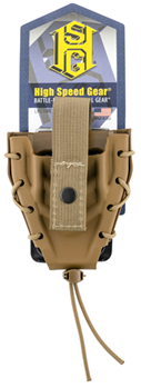 144503 High Speed Gear 11DCK0CB TACO Handcuff Holder Kydex Coyote Brown U-Mount