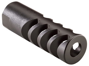 144882 Alexander Arms MBMMB64KIT Millennium Muzzle Brake Kit Black Steel with 49/64-20