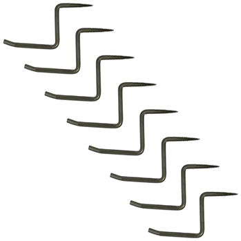 Gsm Outdoors 145151 Ameristep AMS-AMEAC0100 Step-Up Tree Step Black 4" Wide 8 Per Pkg