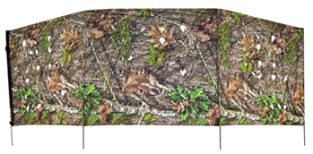 Gsm Outdoors 145161 Ameristep AMS-AMEBL0181 4-Spur Turkey Blind Mossy Oak Obsession ZS3 27" High 91"