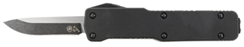 145745 Templar Knife CABR321 Premium Lightweight Micro 1.85" OTF Drop Point Plain Black