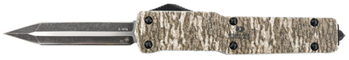 145760 Templar Knife MZMOB121 Premium Weighted Slim 3.16" OTF Dagger Plain Black Oxide