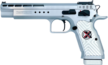 Italian Firearm GOLD MATCH Tanfoglio IFG TF-GOLDMX-9 Gold Match Xtreme 9mm Luger Caliber with 6" Barrel, Ov